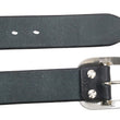 Load image into Gallery viewer, Studio D'artisan Leather Belt Men's Ccasual 38mm Wide/5mm Bend Leather with Thick Oval Buckle B-81 Black