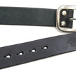 Load image into Gallery viewer, Studio D'artisan Leather Belt Men's Ccasual 38mm Wide/5mm Bend Leather with Thick Oval Buckle B-81 Black