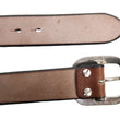 Load image into Gallery viewer, Studio D'artisan Leather Belt Men's Ccasual 38mm Wide/5mm Bend Leather with Thick Oval Buckle B-81 Brown