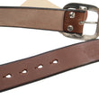 Load image into Gallery viewer, Studio D'artisan Leather Belt Men's Ccasual 38mm Wide/5mm Bend Leather with Thick Oval Buckle B-81 Brown