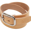 Load image into Gallery viewer, Studio D'artisan Leather Belt Men's Ccasual 38mm Wide/5mm Bend Leather with Thick Oval Buckle B-81 Natural