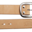 Load image into Gallery viewer, Studio D'artisan Leather Belt Men's Ccasual 38mm Wide/5mm Bend Leather with Thick Oval Buckle B-81 Natural