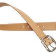 Load image into Gallery viewer, Studio D'artisan Leather Belt Men's Ccasual 38mm Wide/5mm Bend Leather with Thick Oval Buckle B-81 Natural