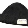 Load image into Gallery viewer, Buzz Rickson Watch Cap Men's Cotton Knit Hat WWII US military style beanie BR02186 Black