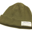 Load image into Gallery viewer, Buzz Rickson Men's Watch Cap Cotton Knit Military Style Hat BR02186 Olive Green