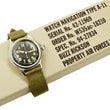 Load image into Gallery viewer, Buzz Rickson Mens Wristwatch Reproduction Type A-11 Military Wrist Watch BR02613