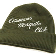 Load image into Gallery viewer, Buzz Rickson Watch Cap Men's Wool Winter Knit Hat USAAF A-4 Mechanics Cap with Stencil BR02722 Olive