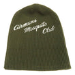 Load image into Gallery viewer, Buzz Rickson Watch Cap Men's Wool Winter Knit Hat USAAF A-4 Mechanics Cap with Stencil BR02722 Olive