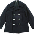 Load image into Gallery viewer, Buzz Rickson Pea Coat Men's U.S. Navy Wool Peacoat Double-breasted Coat BR11554 Navy-Blue