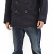Load image into Gallery viewer, Buzz Rickson Pea Coat Men's U.S. Navy Wool Peacoat Double-breasted Coat BR11554 Navy-Blue