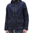 Laden Sie das Bild in den Galerie-Viewer, Buzz Rickson U.S. Navy Denim Gas Protective Parka - WWII Denim Anti-Gas Parka (Gunner Smock Jacket) BR11703 One-Wash