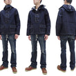 Laden Sie das Bild in den Galerie-Viewer, Buzz Rickson U.S. Navy Denim Gas Protective Parka - WWII Denim Anti-Gas Parka (Gunner Smock Jacket) BR11703 One-Wash