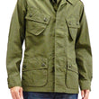 Load image into Gallery viewer, Buzz Rickson Tropical Jacket Men's US Vietnam War Jungle Fatigue Jacket BR12247 Olive