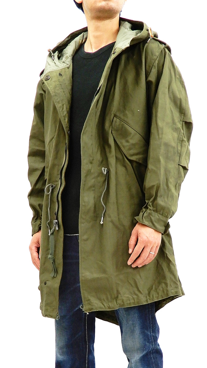 Buzz Rickson Men's U.S. Army M-51 Fishtail Parka Military Coat