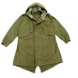 Load image into Gallery viewer, Buzz Rickson Parka Men's U.S. Army M-51 Fishtail Parka Military Coat Jacket BR12266 Olive Drab