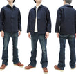 Load image into Gallery viewer, Buzz Rickson Shawl Collar Denim Jacket Men's Reproduction of US Navy Dungaree Jumper BR12744