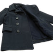 Load image into Gallery viewer, Buzz Rickson Pea Coat Men's U.S. Navy Wool Above-knee length Peacoat BR14146 Navy-Blue