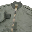 Load image into Gallery viewer, Buzz Rickson Jacket Men's L-2B Flight Jacket Plain Bomber Jacket L2B BR14870 Sage-Green