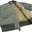 Load image into Gallery viewer, Buzz Rickson Jacket Men's L-2B Flight Jacket Plain Bomber Jacket L2B BR14870 Sage-Green