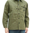 Load image into Gallery viewer, Buzz Rickson Jacket Men's Reproduction of WW2 USMC P44 HBT Utility Jacket P-44 BR15123 Olive