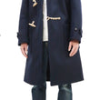 Load image into Gallery viewer, Buzz Rickson Duffel Coat Men's Reproduction of WW2 Royal Navy Duffle Coat BR15164 128 Navy-Blue