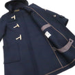 Load image into Gallery viewer, Buzz Rickson Duffel Coat Men's Reproduction of WW2 Royal Navy Duffle Coat BR15164 128 Navy-Blue