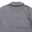 Load image into Gallery viewer, Buzz Rickson Jacket Men's US Navy WW2 Shawl Collar Hickory Stripe Utility Jacket BR15303