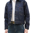Load image into Gallery viewer, Buzz Rickson Jacket Men's Rproduction of Type 1 Denim Jacket WWII regulated version BR16041 421 One Wash Deep blue indigo