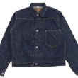 Load image into Gallery viewer, Buzz Rickson Jacket Men's Rproduction of Type 1 Denim Jacket WWII regulated version BR16041 421 One Wash Deep blue indigo