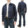Load image into Gallery viewer, Buzz Rickson Jacket Men's Rproduction of Type 1 Denim Jacket WWII regulated version BR16041 421 One Wash Deep blue indigo