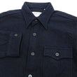 Load image into Gallery viewer, Buzz Rickson US Navy CPO Shirt Mens Plain Long Sleeve Wool-Flannel Shirt BR24961 Navy-Blue