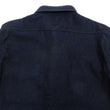 Load image into Gallery viewer, Buzz Rickson US Navy CPO Shirt Mens Plain Long Sleeve Wool-Flannel Shirt BR24961 Navy-Blue