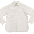 Load image into Gallery viewer, Buzz Rickson Plain Long Sleeve Shirt Modified version of US Navy Chambray Work Shirt BR25996 Off-White