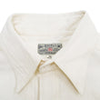 Load image into Gallery viewer, Buzz Rickson Plain Long Sleeve Shirt Modified version of US Navy Chambray Work Shirt BR25996 Off-White