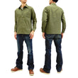 Load image into Gallery viewer, Buzz Rickson Utility Shirt Type N-3 Men's U.S.Navy Military Long Sleeves BR28219