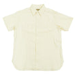 Load image into Gallery viewer, Buzz Rickson Chambray Shirt Men's U.S. Military Style Short Sleeve Button Up Shirt BR35857 Ecru