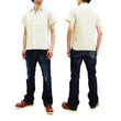 Load image into Gallery viewer, Buzz Rickson Chambray Shirt Men's U.S. Military Style Short Sleeve Button Up Shirt BR35857 Ecru