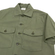 Load image into Gallery viewer, Buzz Rickson OG-107 Utility Shirt Men's Plain Short Sleeve Army Shirt BR38671 Olive