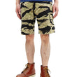 Load image into Gallery viewer, Buzz Rickson Men's Military Cargo Shorts Golden Tiger Camouflage Pattern BR51904