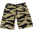 Load image into Gallery viewer, Buzz Rickson Men's Military Cargo Shorts Golden Tiger Camouflage Pattern BR51904
