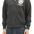 Load image into Gallery viewer, Buzz Rickson Hoodie Men's USAAF Insignia Hoodie Zip Front Hooded Sweatshirt BR65599 Faded-Black