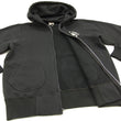Load image into Gallery viewer, Buzz Rickson Hoodie Men's USAAF Insignia Hoodie Zip Front Hooded Sweatshirt BR65599 Faded-Black