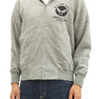 Load image into Gallery viewer, Buzz Rickson Hoodie Men's USAAF Insignia Hoodie Zip Front Hooded Sweatshirt BR65599 Heather-Gray