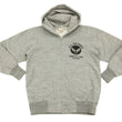 Load image into Gallery viewer, Buzz Rickson Hoodie Men's USAAF Insignia Hoodie Zip Front Hooded Sweatshirt BR65599 Heather-Gray