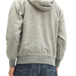Load image into Gallery viewer, Buzz Rickson Hoodie Men's USAAF Insignia Hoodie Zip Front Hooded Sweatshirt BR65599 Heather-Gray
