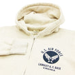 Load image into Gallery viewer, Buzz Rickson Hoodie Men's USAAF Insignia Hoodie Zip Front Hooded Sweatshirt BR65599 Oatmeal