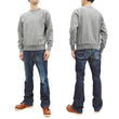 Load image into Gallery viewer, Buzz Rickson Plain Sweatshirt Men's Loop-wheeled Vintage Style BR65622 Heather-Gray