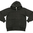 Load image into Gallery viewer, Buzz Rickson Hoodie Men's Plain Hoodie Zip Front Hooded Sweatshirt BR65623 Faded-Black