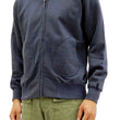 Load image into Gallery viewer, Buzz Rickson Hoodie Men's Plain Hoodie Zip Front Hooded Sweatshirt BR65623 Faded-Navy-Blue