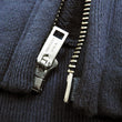 Load image into Gallery viewer, Buzz Rickson Hoodie Men's Plain Hoodie Zip Front Hooded Sweatshirt BR65623 Faded-Navy-Blue
